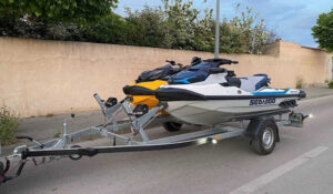 Reboque duplo de jet ski BRENDERUP