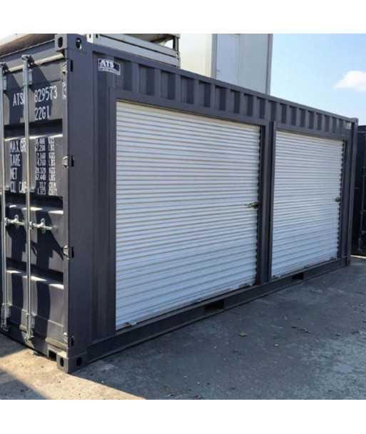 QC.jpg Contentor de 20 pés com 2 portas seccionais