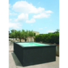 Contentor móvel para piscina de 5,25 m x 2,55 m x 1,26 m