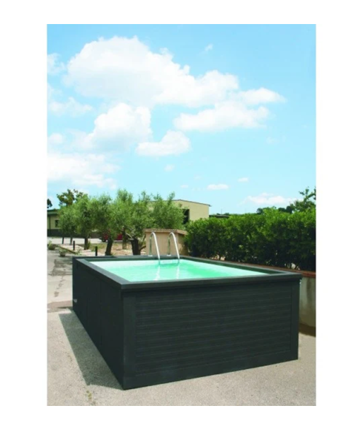 Contentor móvel para piscina de 5,25 m x 2,55 m x 1,26 m