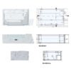 QVV.jpg Piscina rígida de aço Ilú Pro 2250 acima do solo
