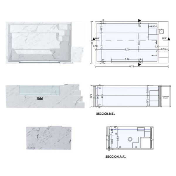 QVV.jpg Piscina rígida de aço Ilú Pro 2250 acima do solo