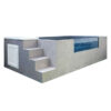 QVVV.jpg Piscina rígida de aço Ilú Pro 2250 acima do solo