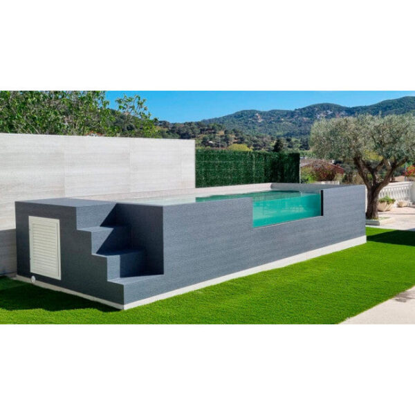 QVVVV.jpg Piscina rígida de aço Ilú Pro 2250 acima do solo