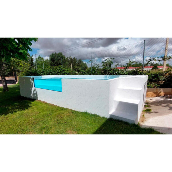 QVVVVV.jpg Piscina rígida de aço Ilú Pro 2250 acima do solo