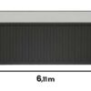 QWW.jpg Piscina modular com dimensões de 6,2m x 2,5m, com sistema de natação contra a corrente, zona desportiva e spa.