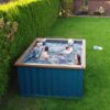 Spa modular com banheira de hidromassagem e pacote de conforto, 3,0 m x 2,5 m